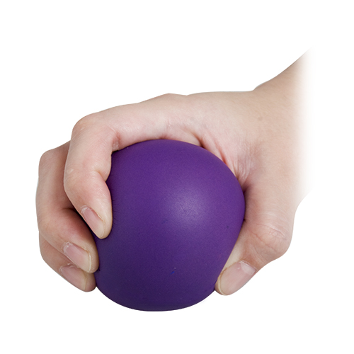 pelota antiestres blanca