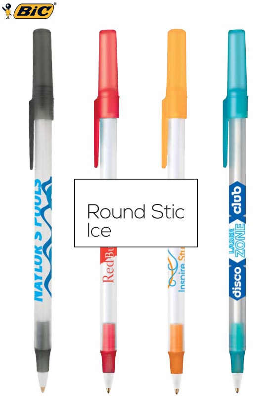 Boligrafos Bic Round Stic Personalizados para Merchandising - ▷  Creapromocion