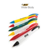 Boligrafos wide body en colores