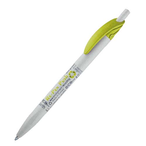 Bolígrafos personalizados metal con suave tacto de goma en color. Pack 25  unidades