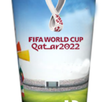 Vasos para el mundial de Qatar 2022