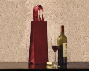 Bolsa ecológica para botellas de vino