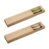 Set de escritura de bambú