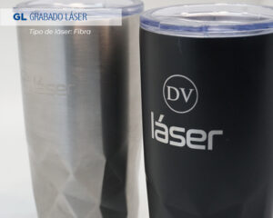 vasos termicos personalizados de acero inoxidable grabado láser