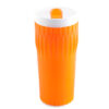 Vasos térmicos de plástico naranja