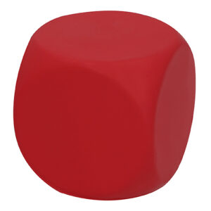 Antiestrés forma de cubo Rojo