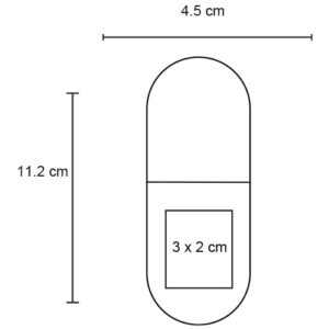 Pelota antiestrés forma de pildora