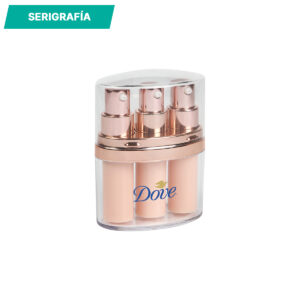 Set de 3 botellas