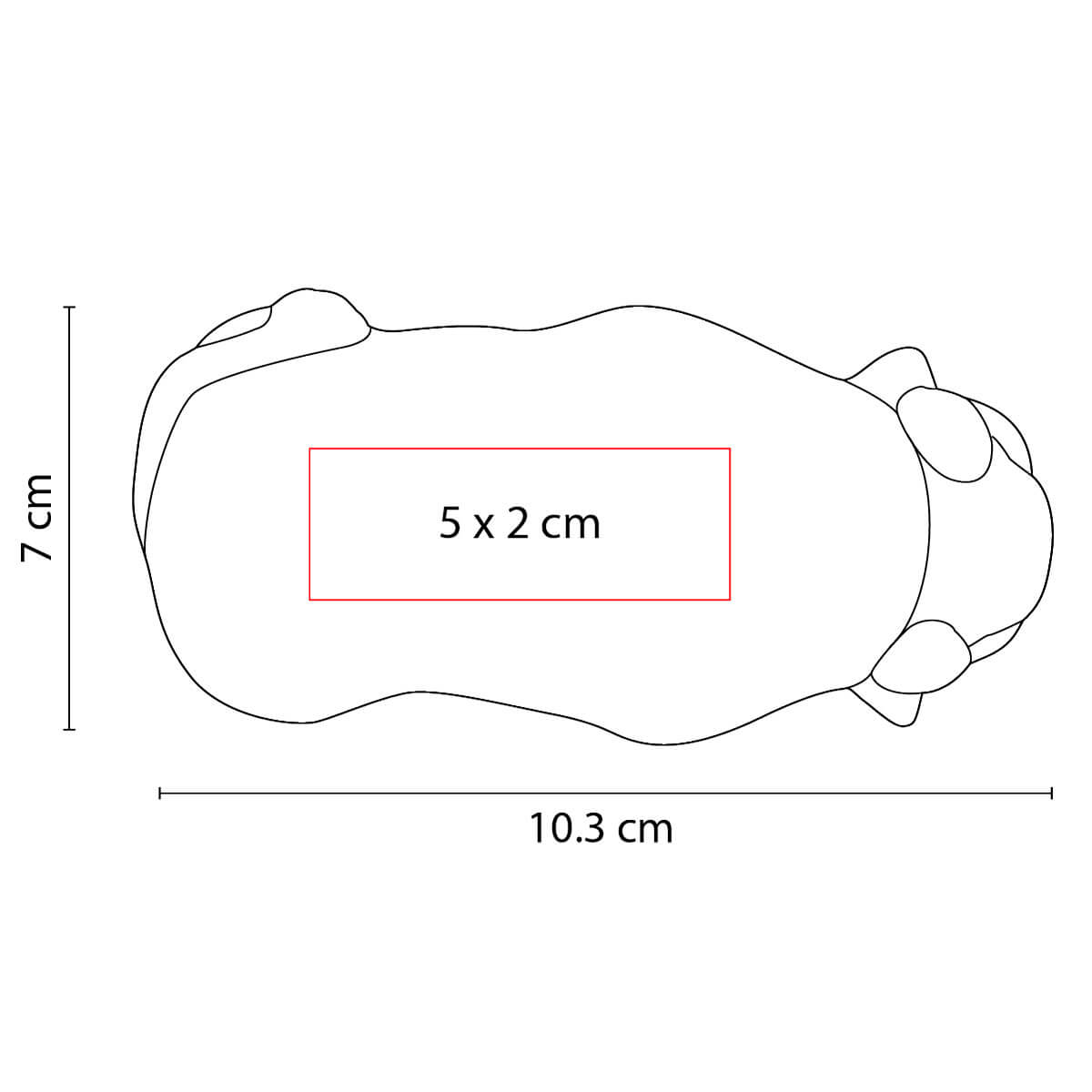 Pelota antiestrés forma de toro