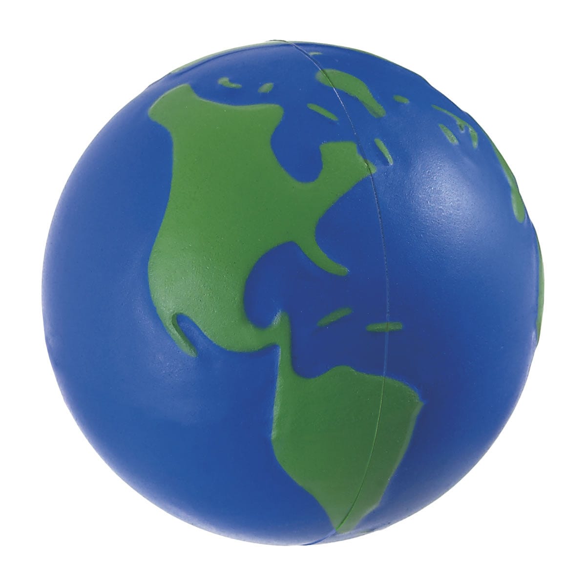 Pelota anti estres en forma de mundo