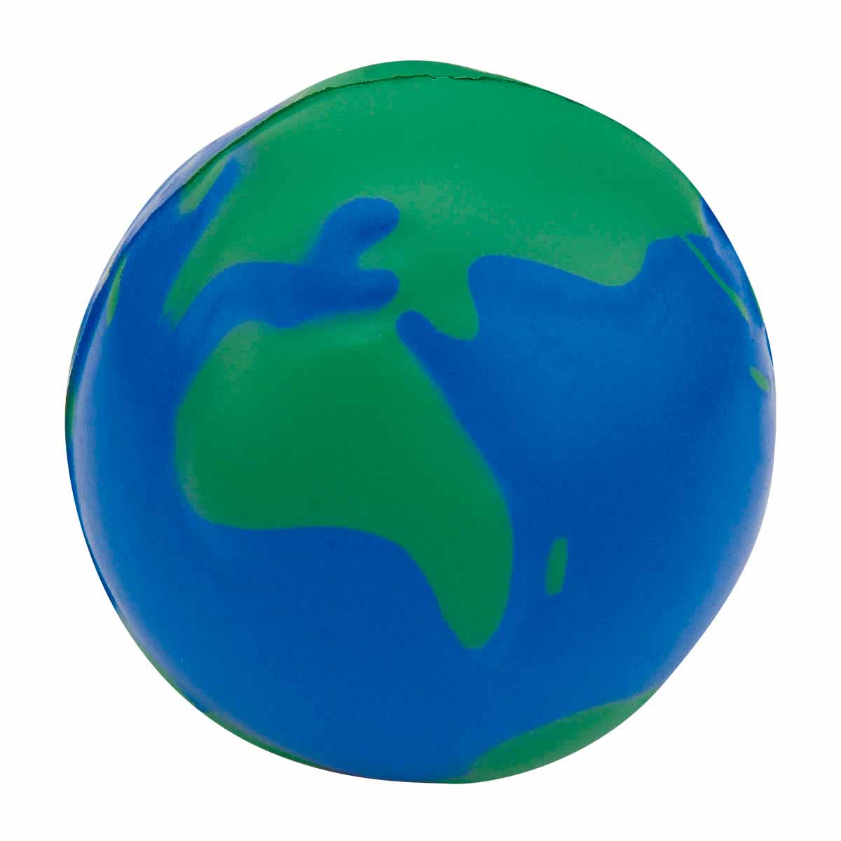 Pelota anti estres en forma de mundo