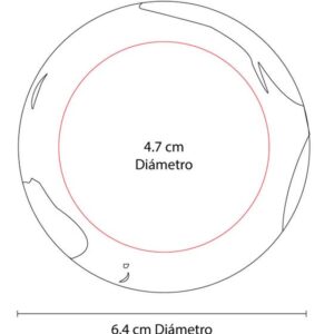 Pelota anti estres en forma de mundo