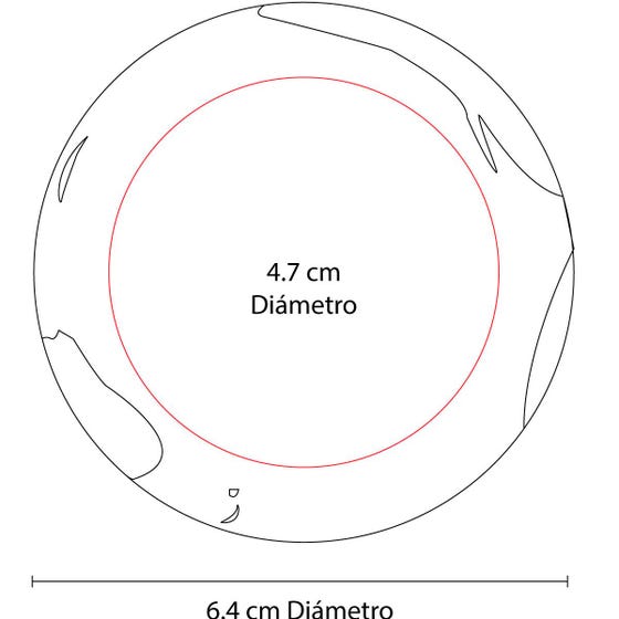 Pelota anti estres en forma de mundo