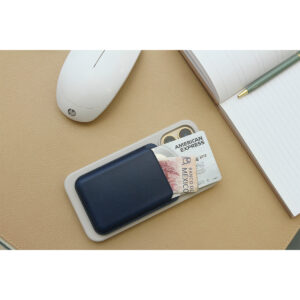 tarjetero con soporte para celular