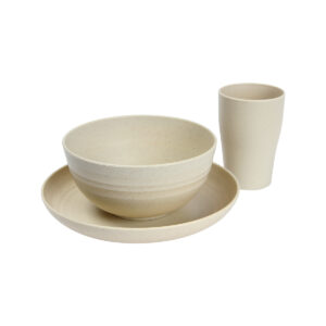 Set de vajilla ecológica