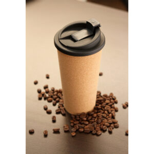 vaso con tapa reutilizable