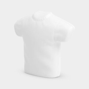 Pelota anti estres en forma de playera de lado