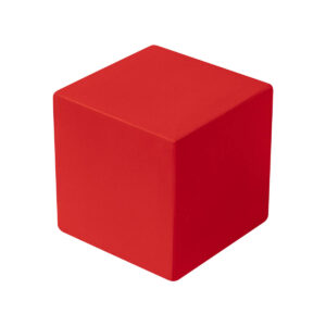 Pelota antiestrés forma de cubo