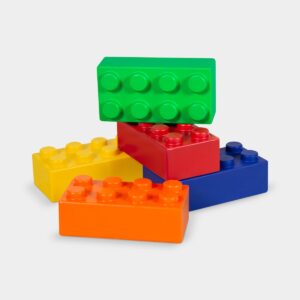 Pelota antiestrés forma de lego