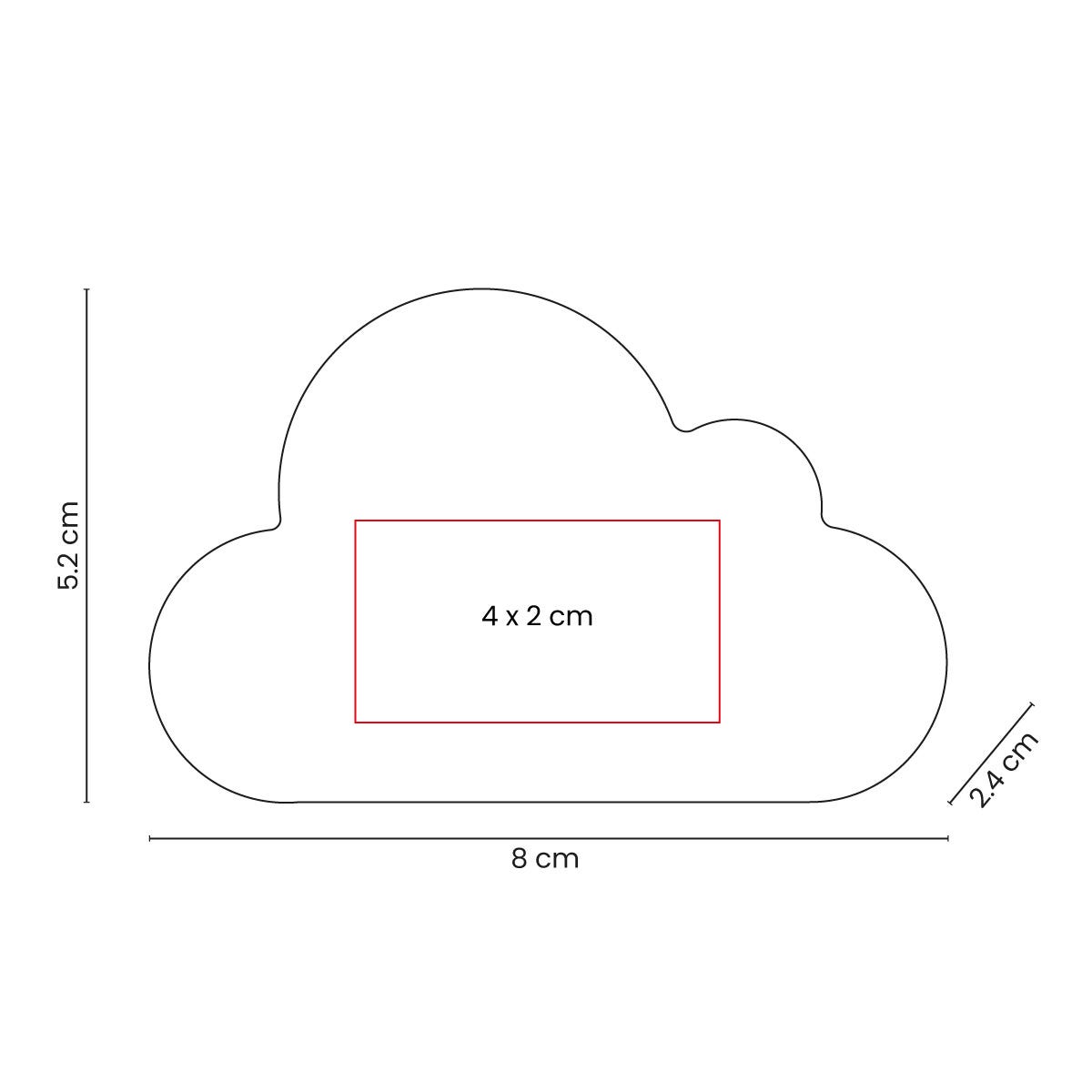 Pelota antiestrés forma de nube - Image 5
